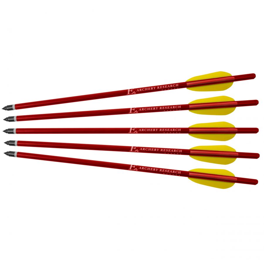 Poe Lang aluminum bolt 14" 5 pcs red. 4/6