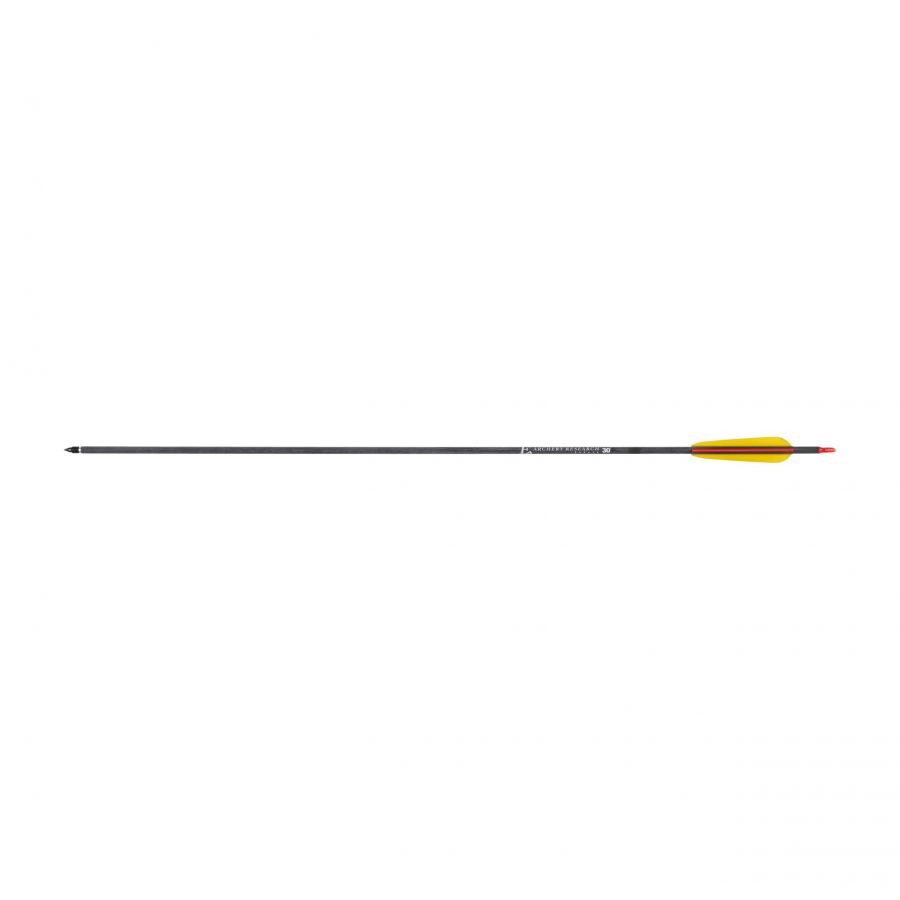 Poe Lang arrow carbon fiber 30" gr sharp discs 1/3