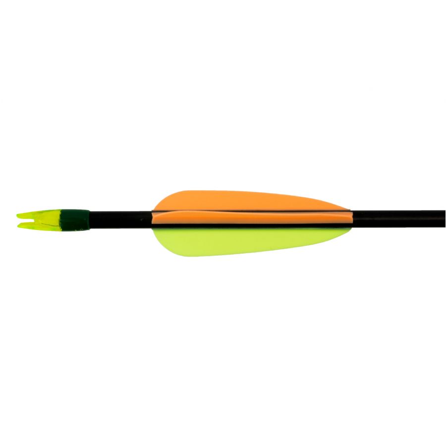 Poe Lang fiberglass arrow 30" gr. disc head black 3/5