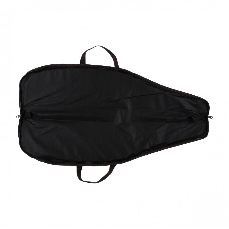 Pokrowiec na broń długą Forsport L2Z PLUS K 112 cm zamsz brązowy 3/4