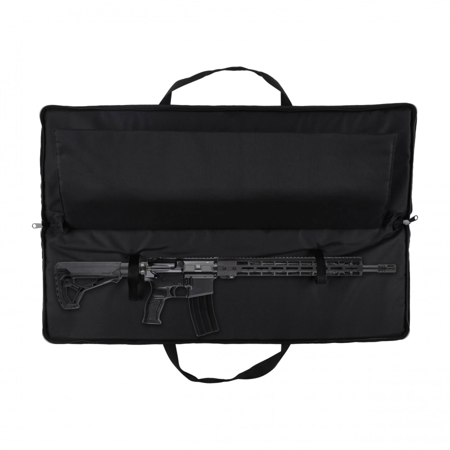 Pokrowiec na dwie jednostki AR tactical 05 1,03m, kolor czarny, 4 kieszenie na magazynki plus 1 duza, haft VX 3/6