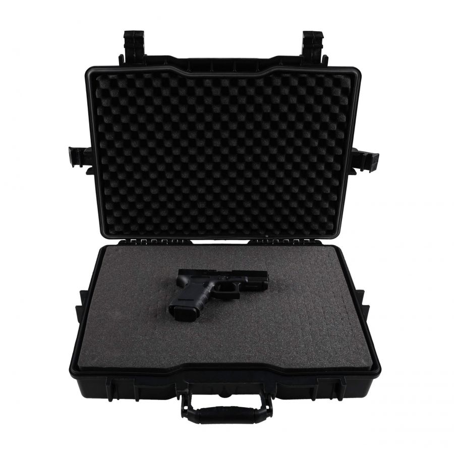 Poseidon 40 gun case 479x333x97 mm black 3/4