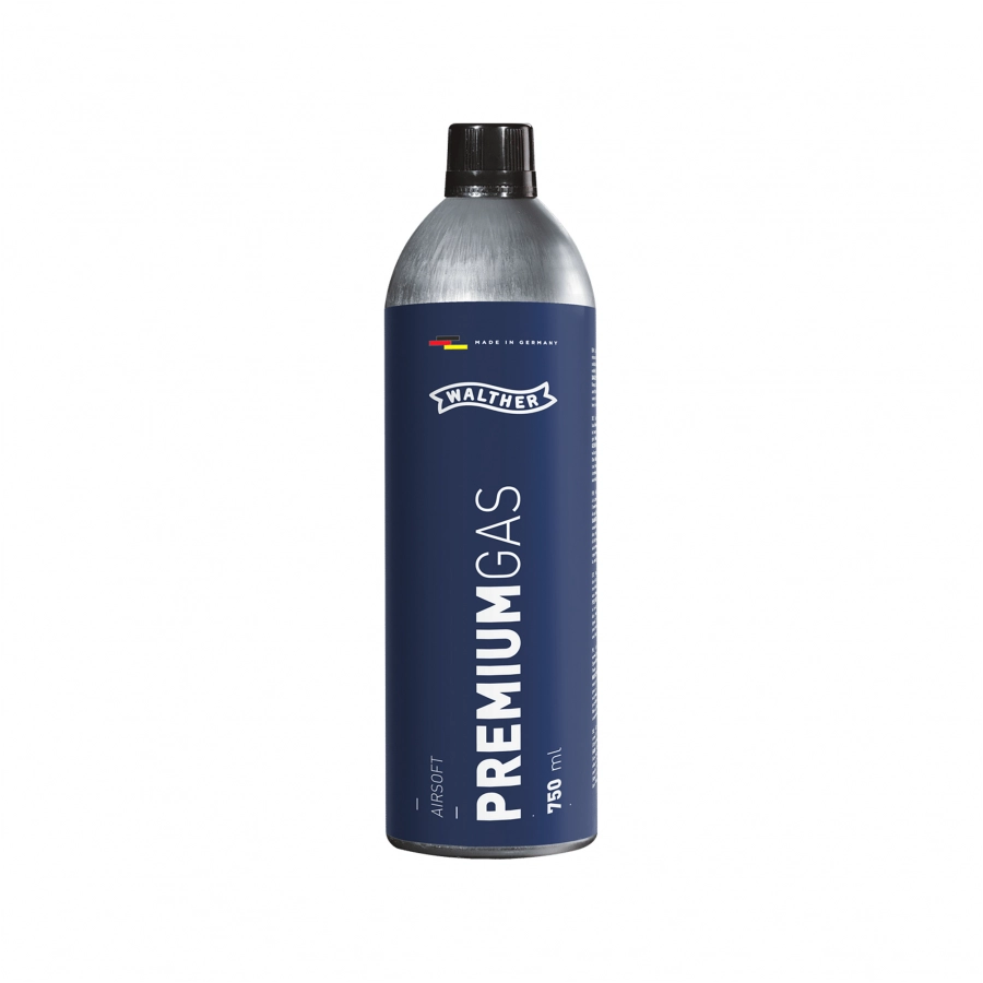 Premium gas for GBB Walther air rifles 750 ml 1/1