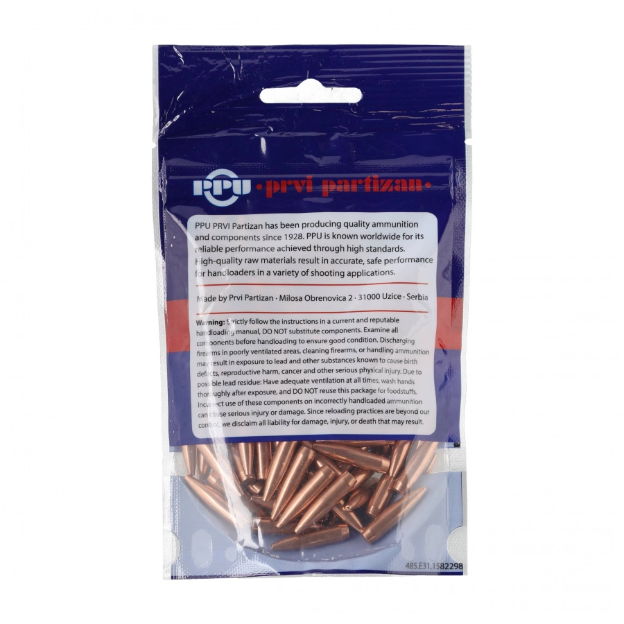 PRVI Partizan PPU cal. 224 HPBT Match 75gr bullets 2/4