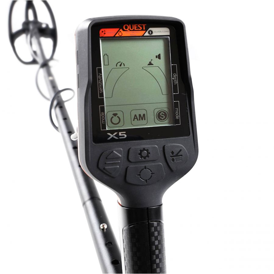 Quest X5 metal detector + Xpointer Land 2/5