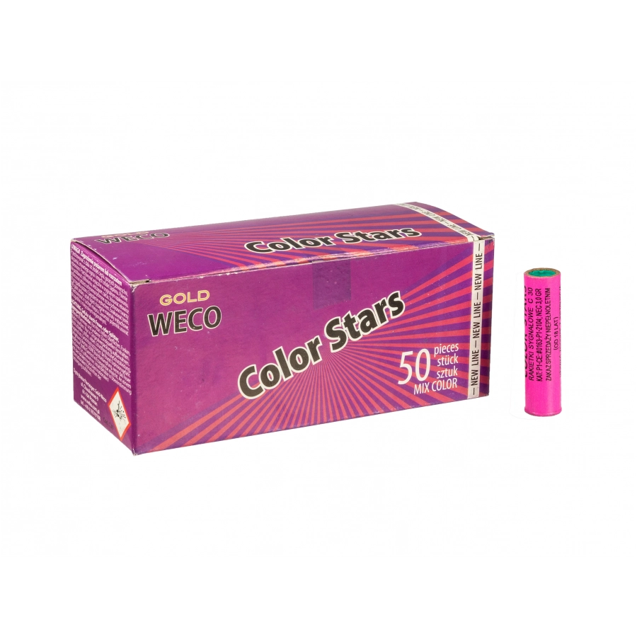 Raca pistoletowa Color Stars RP2 50 szt. 1/4
