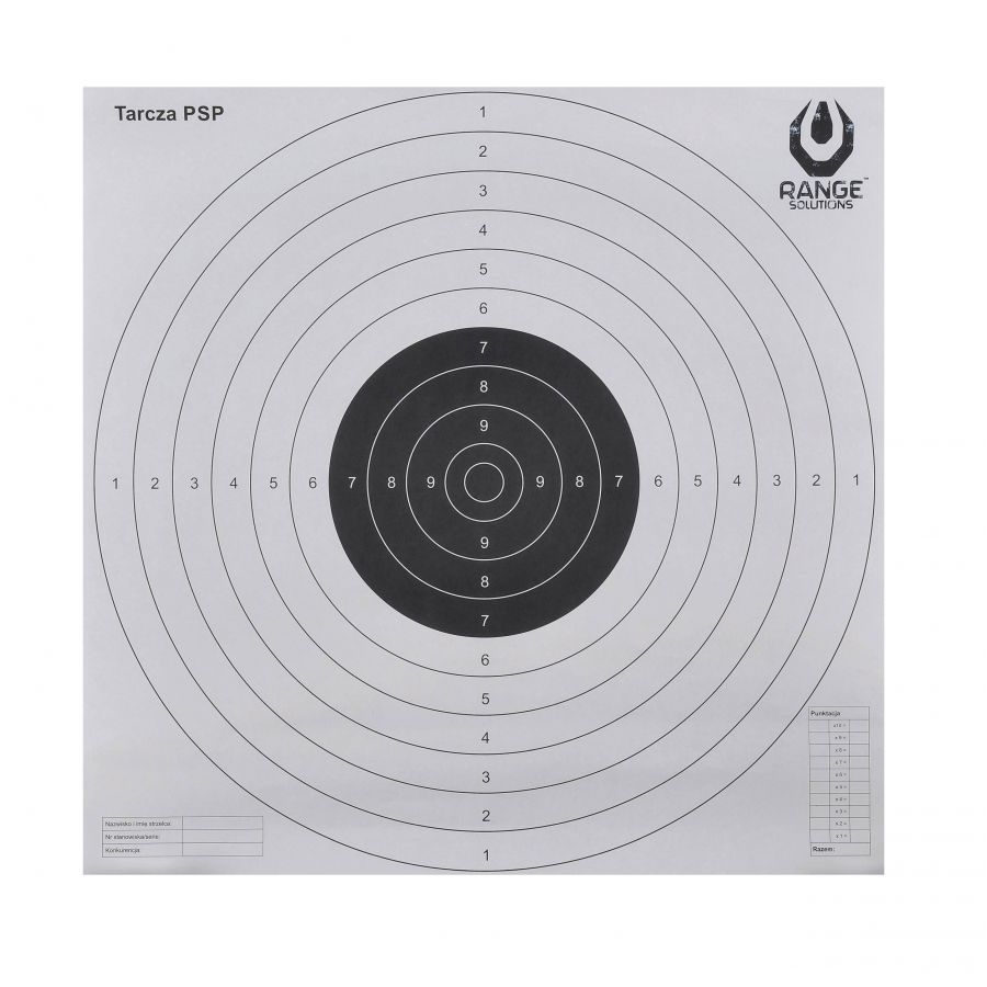Range Solutions PSP TS-2 shooting target. 1/2
