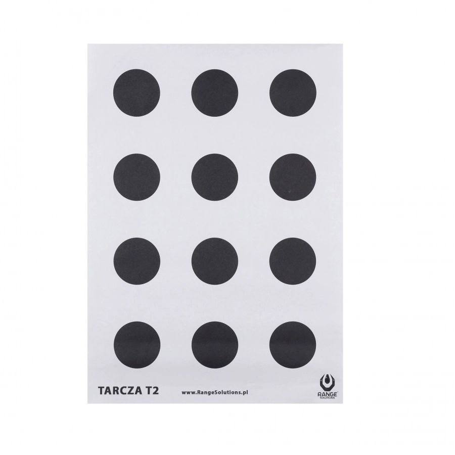 Range Solutions T2 50pcs shooting targets 1/2
