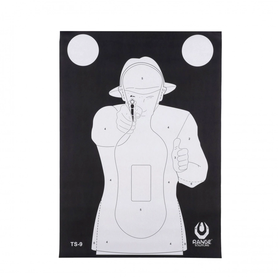 Range Solutions TS-9 Shooting Shield 1/2