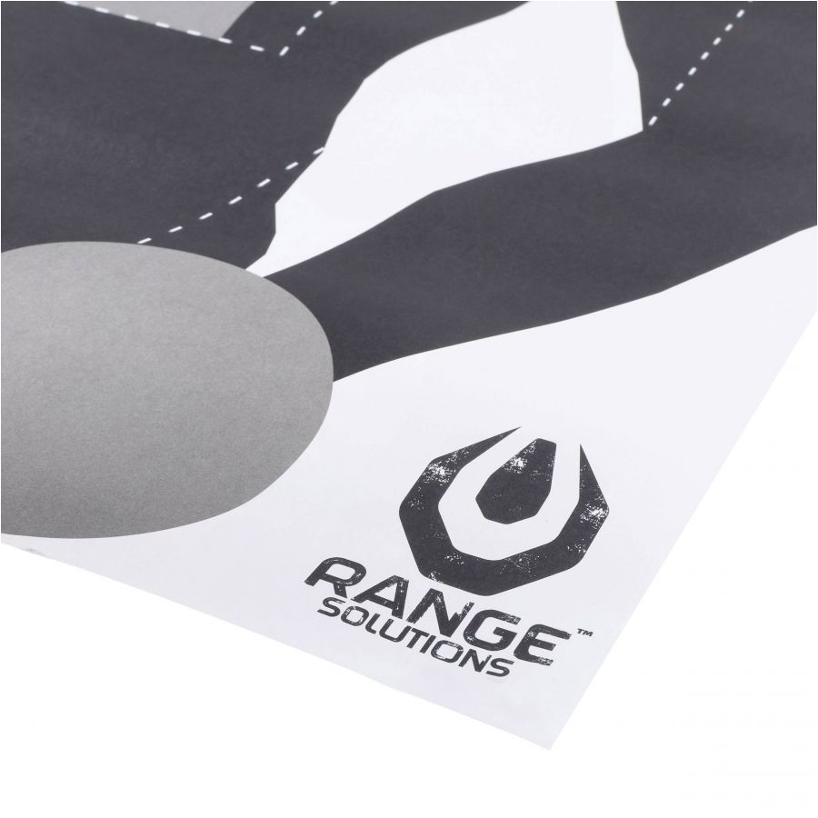 Range Solutions Z-TAC 50pcs Syl shooting targets 2/3