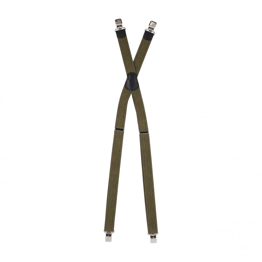 Ranger men's suspenders 4 cm, olive green 1/4