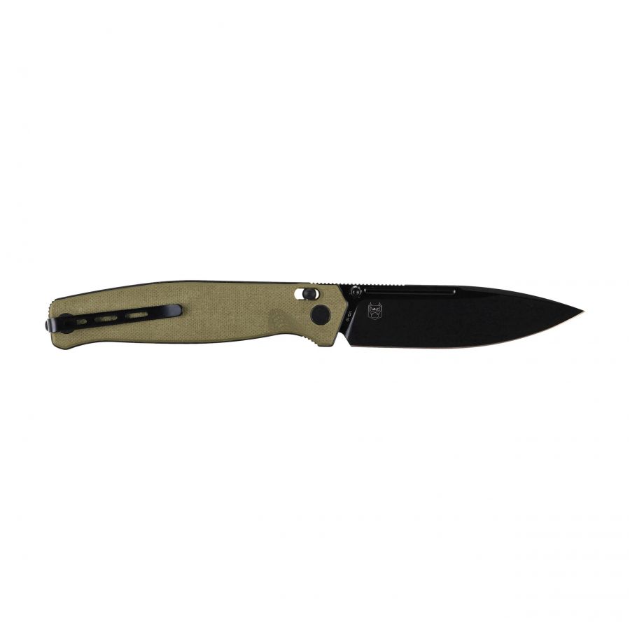 Real Steel Huginn black-olive folding knife 2/5