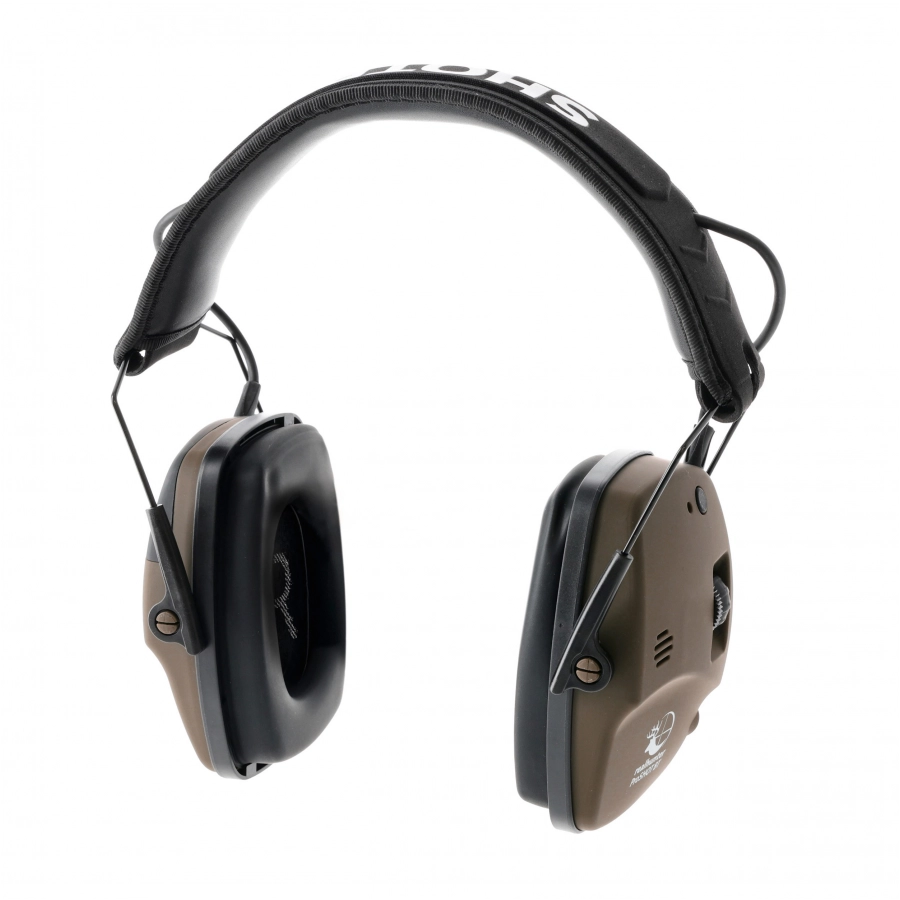 RealHunter Active ProSHOT BT headphones brown. 1/13