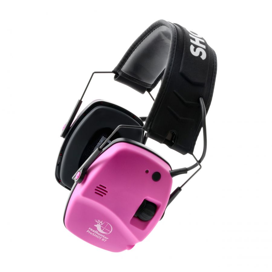 RealHunter Active ProSHOT BT headphones pink 2/8