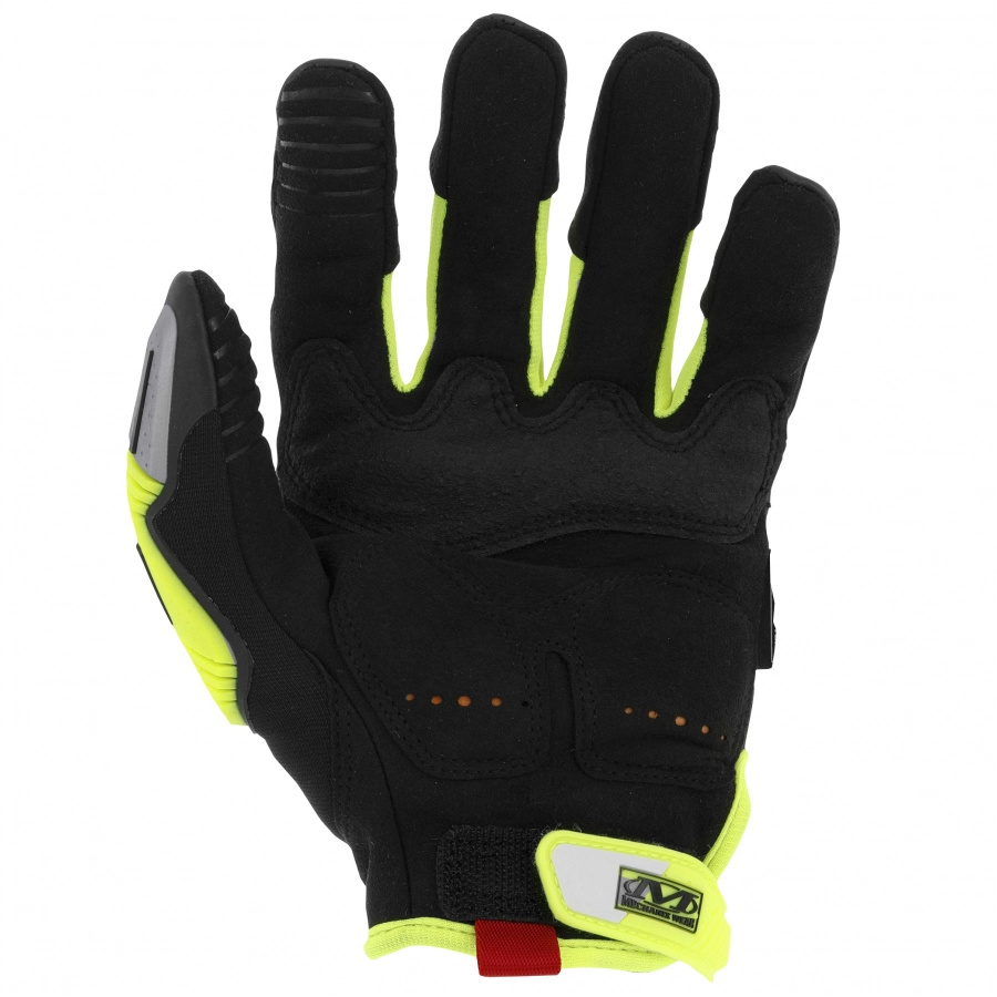 Rękawice Mechanix Wear Hi-Viz M-Pact D5 żółte 2/6