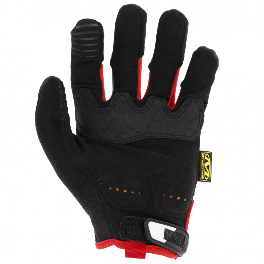 Rękawice Mechanix Wear M-Pact czarno - czerwone 2/5