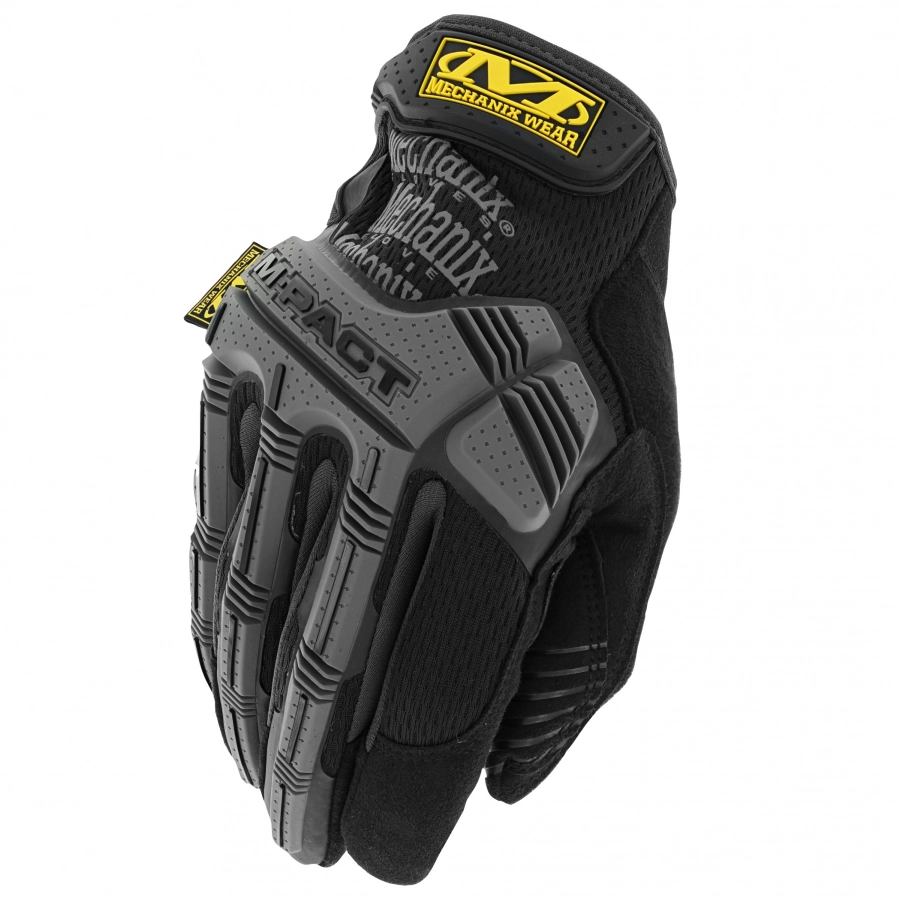 Rękawice Mechanix Wear M-Pact czarno - szare 1/6
