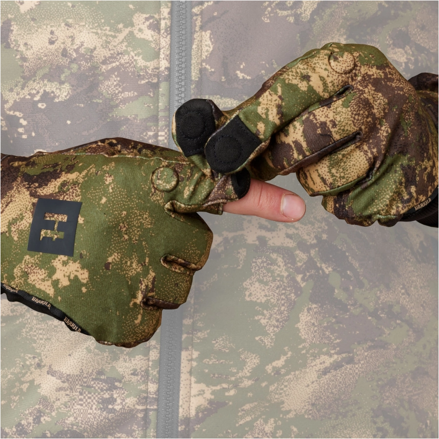 Rękawice męskie Härkila Deer Stalker camo HWS AXIS 4/8