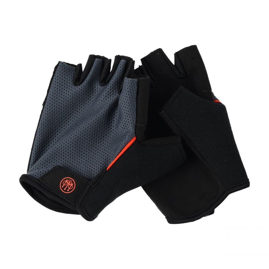 Rękawiczki Beretta Pro Mesh Fingerless Gloves czarno/szare
 1/6