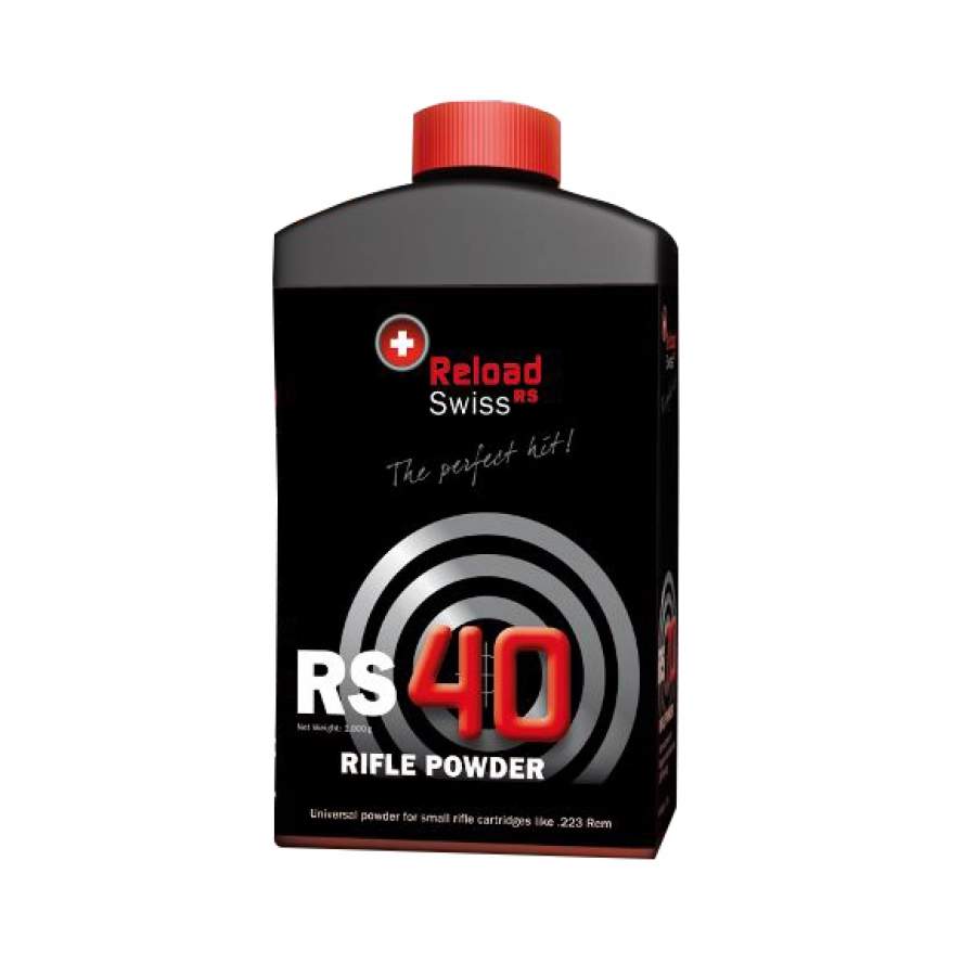 Reload Swiss RS40 1 kg smokeless gunpowder 1/1