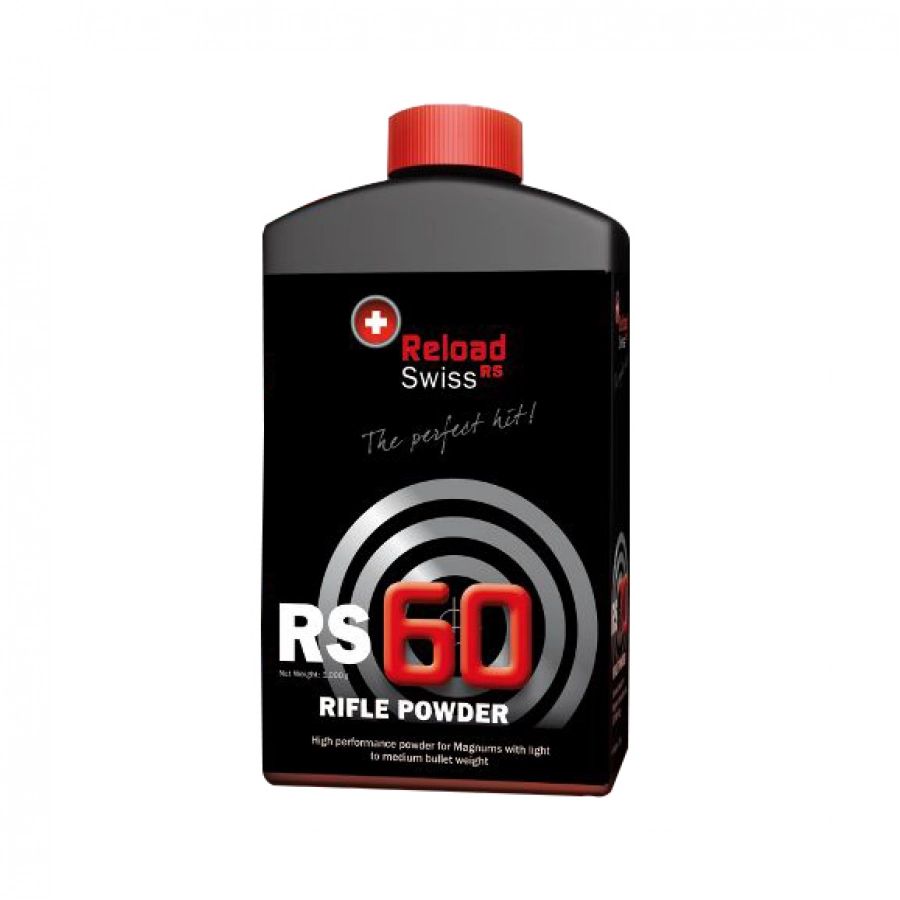 Reload Swiss RS60 1 kg smokeless gunpowder 1/1