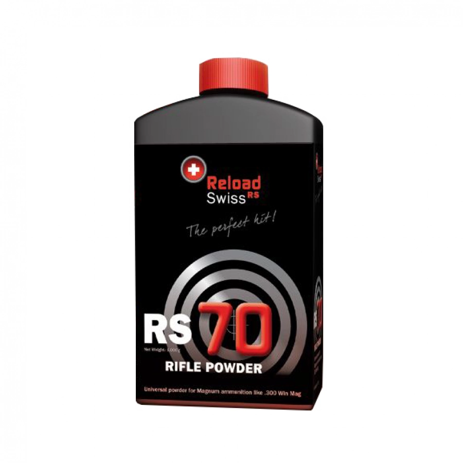 Reload Swiss RS70 1 kg smokeless gunpowder 1/1