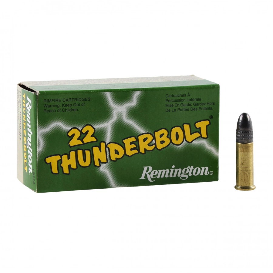 Remington cal.22LR High Speed Thunderbolt ammunition 1/4