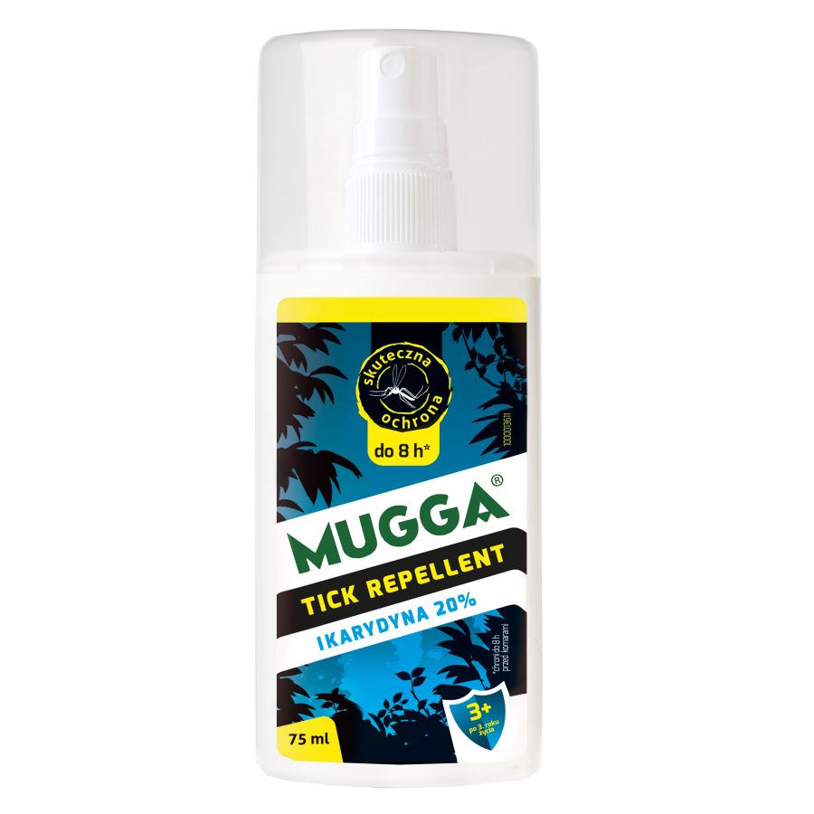 Repelent spray Mugga 20% ikarydyna 75 ml 1/1
