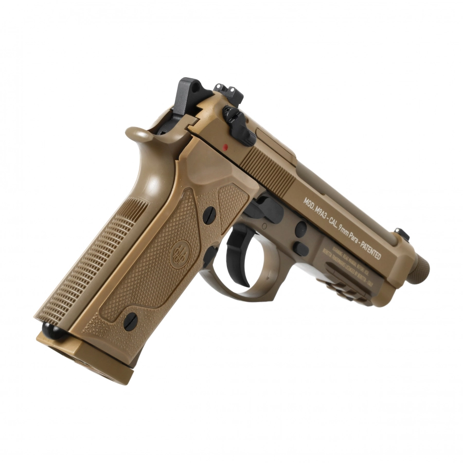 Replica ASG pistol Beretta M9 A3 FDE 6 mm + kabu 4/10