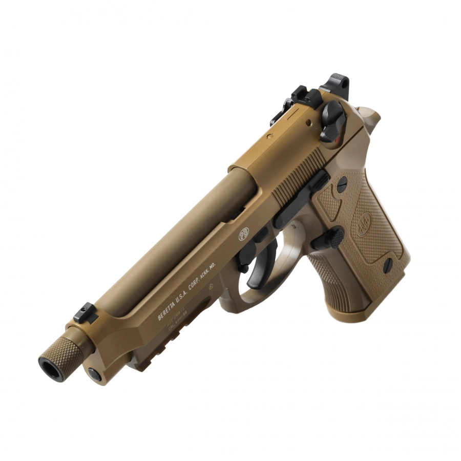 Replica ASG pistol Beretta M9 A3 FDE 6 mm + kabu 3/10