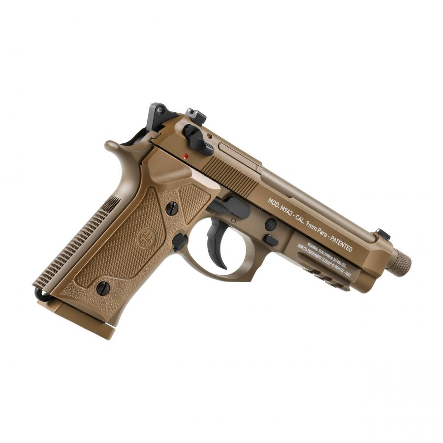 Replica ASG pistol Beretta M9A3 FM 6 mm brown. 4/11