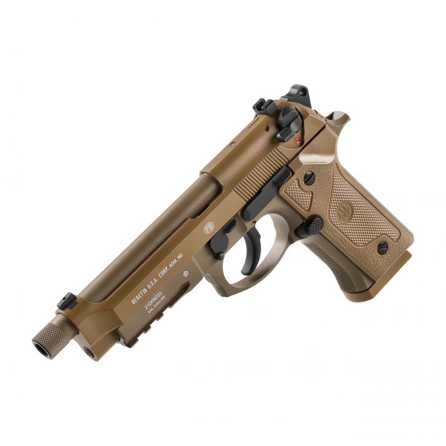 Replica ASG pistol Beretta M9A3 FM 6 mm brown. 3/11