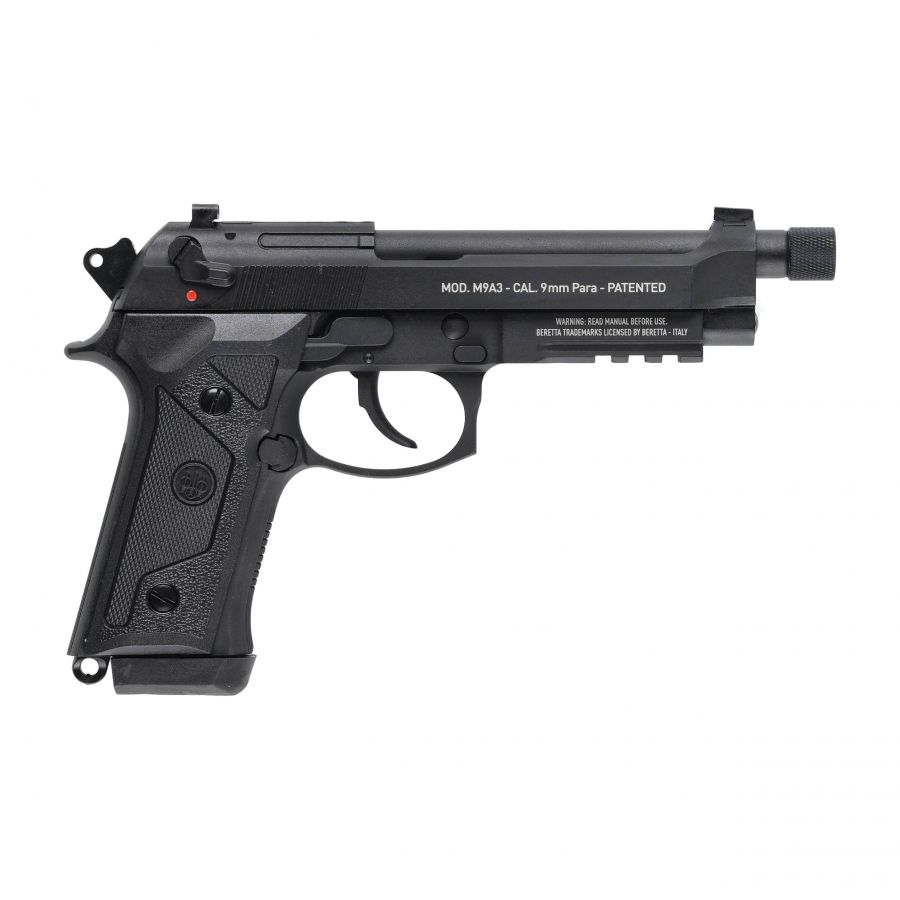 Replica ASG pistol Beretta M9A3 FM 6 mm gas black 2/9