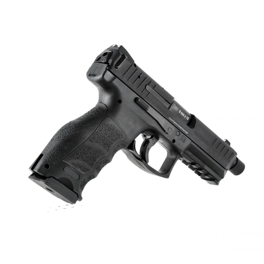 Replica ASG pistol H&amp;K VP9 Tactical green gas. 4/9