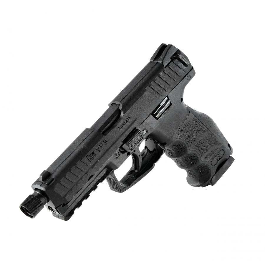 Replica ASG pistol H&amp;K VP9 Tactical green gas. 3/9