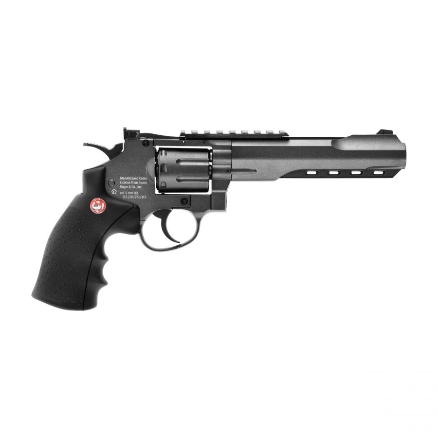 Replica ASG revolver Ruger Superhawk 6" 6mm black 2/11