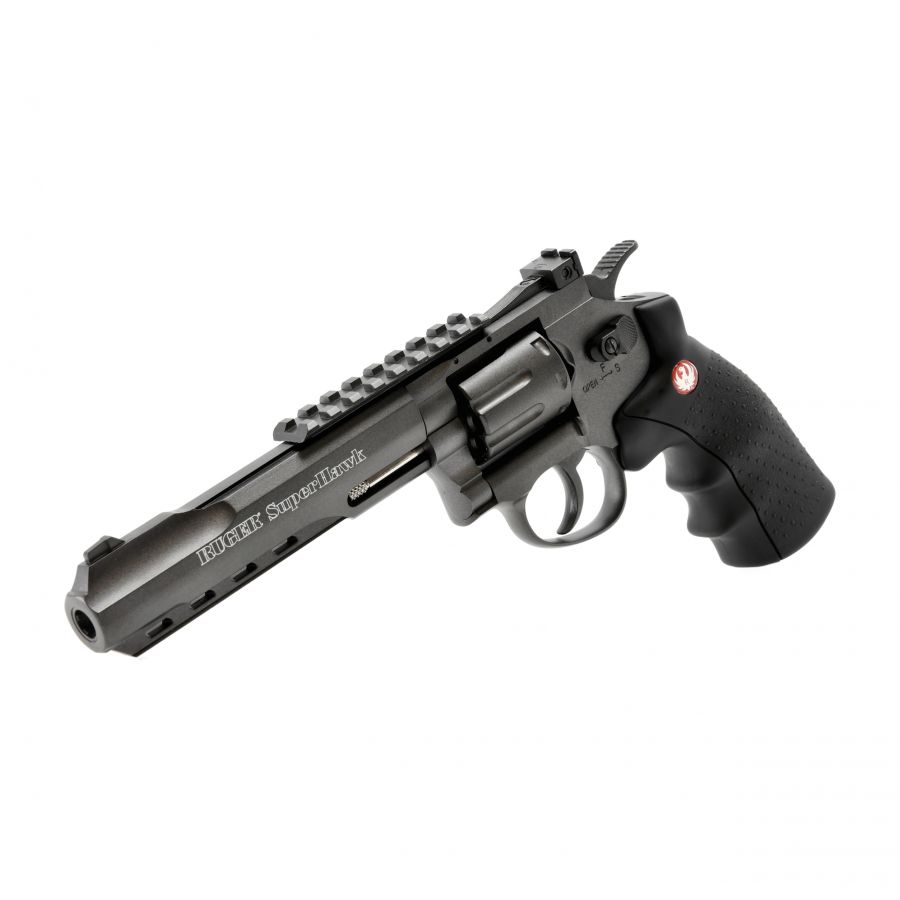 Replica ASG revolver Ruger Superhawk 6" 6mm black 3/11