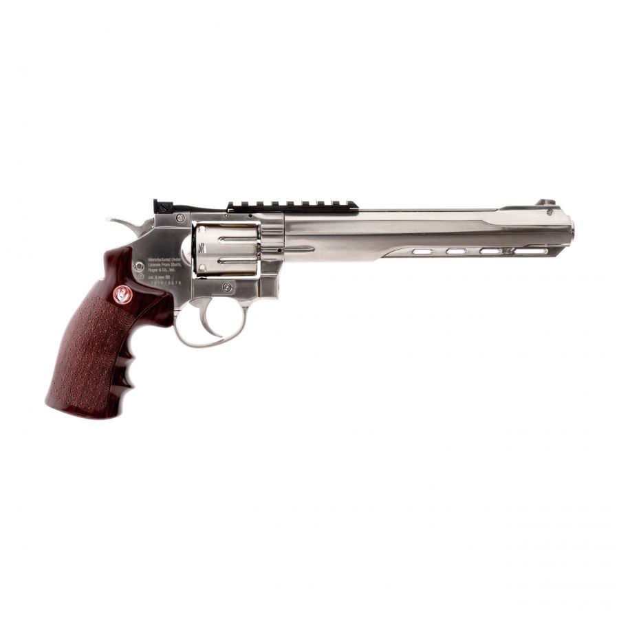 Replica ASG revolver Ruger Superhawk 8" 6 mm chrome 2/10