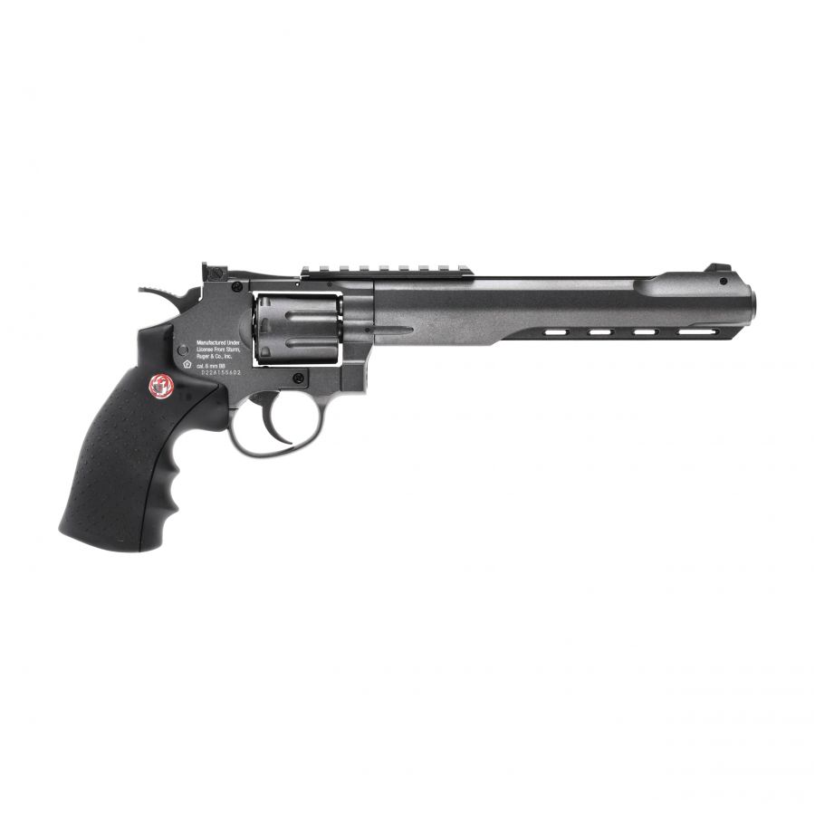 Replica ASG revolver Ruger Superhawk 8" 6mm black 2/11