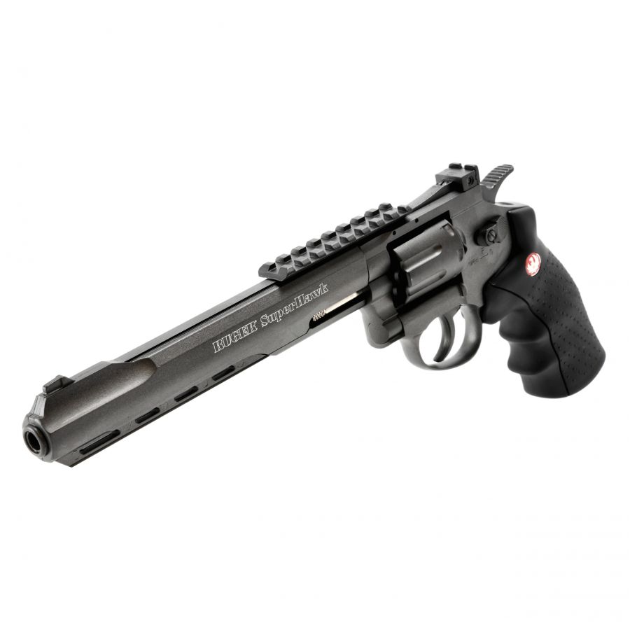 Replica ASG revolver Ruger Superhawk 8" 6mm black 3/11
