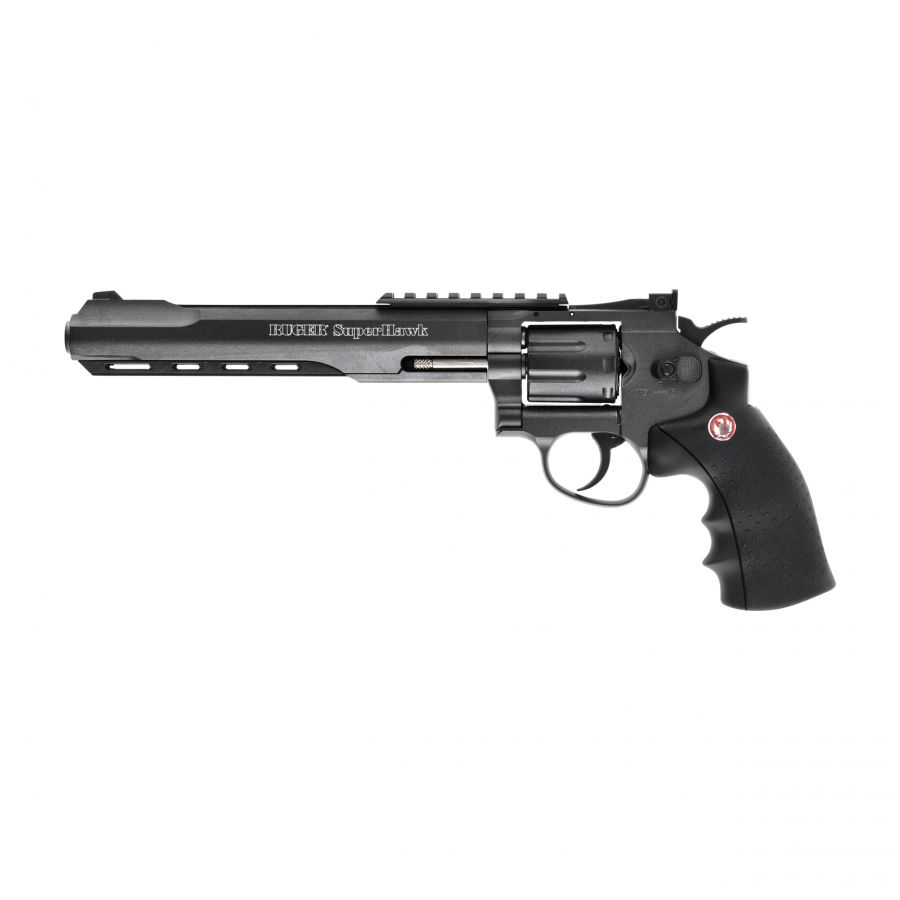 Replica ASG revolver Ruger Superhawk 8" 6mm black 1/11
