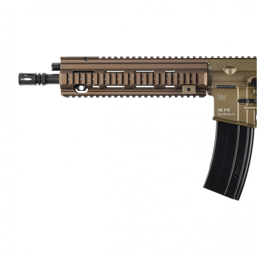 Replika karabinek ASG H&K Heckler&Koch HK416 A5 6 mm złota auto green gas 3/13