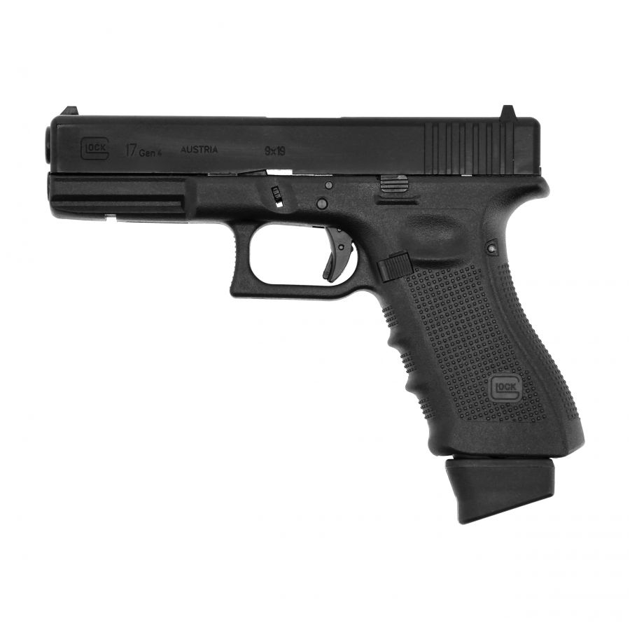 Replika pistolet ASG Glock 17 gen 4. 6 mm powiększony magazynek 1/9
