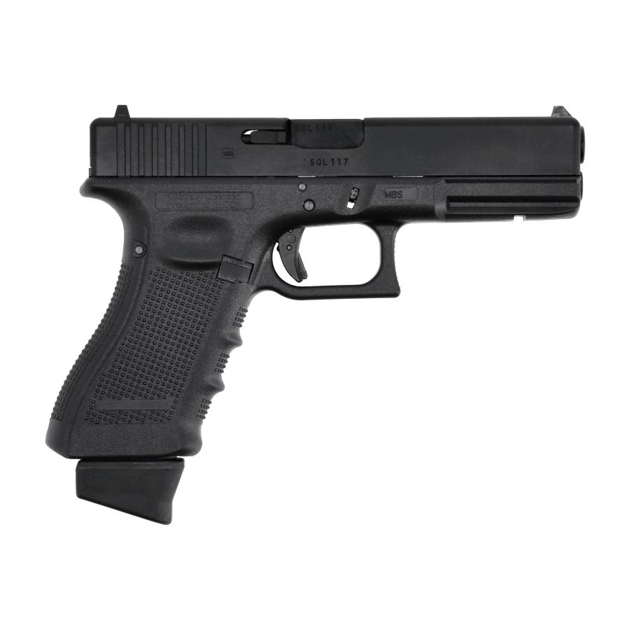 Replika pistolet ASG Glock 17 gen 4. 6 mm powiększony magazynek 2/9