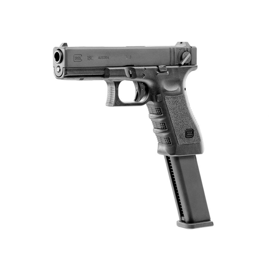 Replika pistolet ASG Glock 18C gen 3. 6 mm gas 3/3