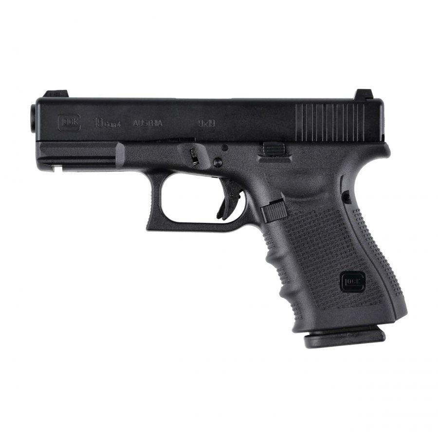 Replika pistolet ASG Glock 19 gen 4. 6 mm 1/10