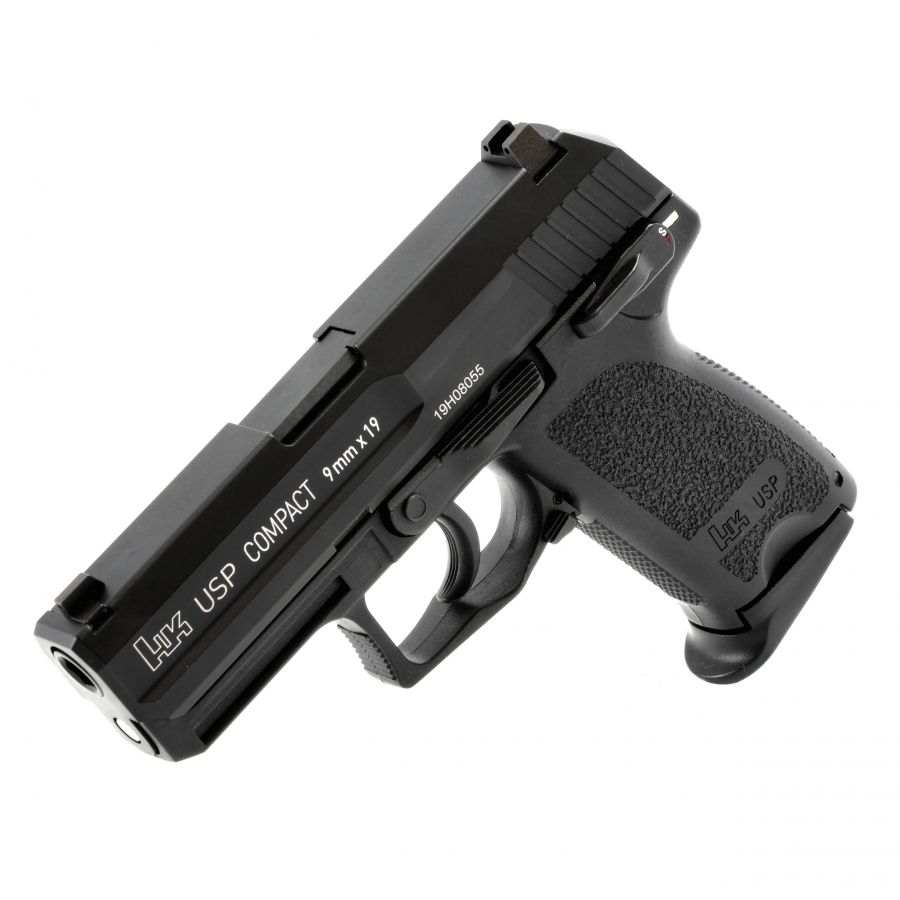 Replika pistolet ASG Heckler&Koch USP Compact 6 mm green gas 3/9