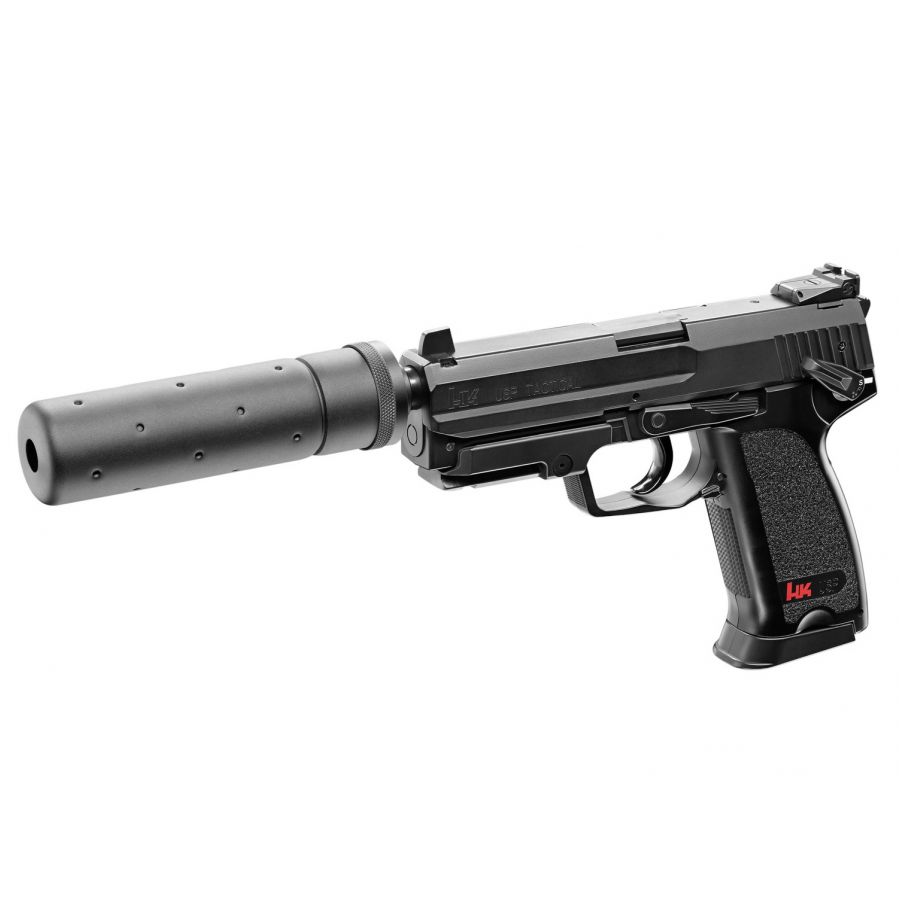 Replika pistolet ASG Heckler&Koch USP Tactical czarny 6mm 3/3