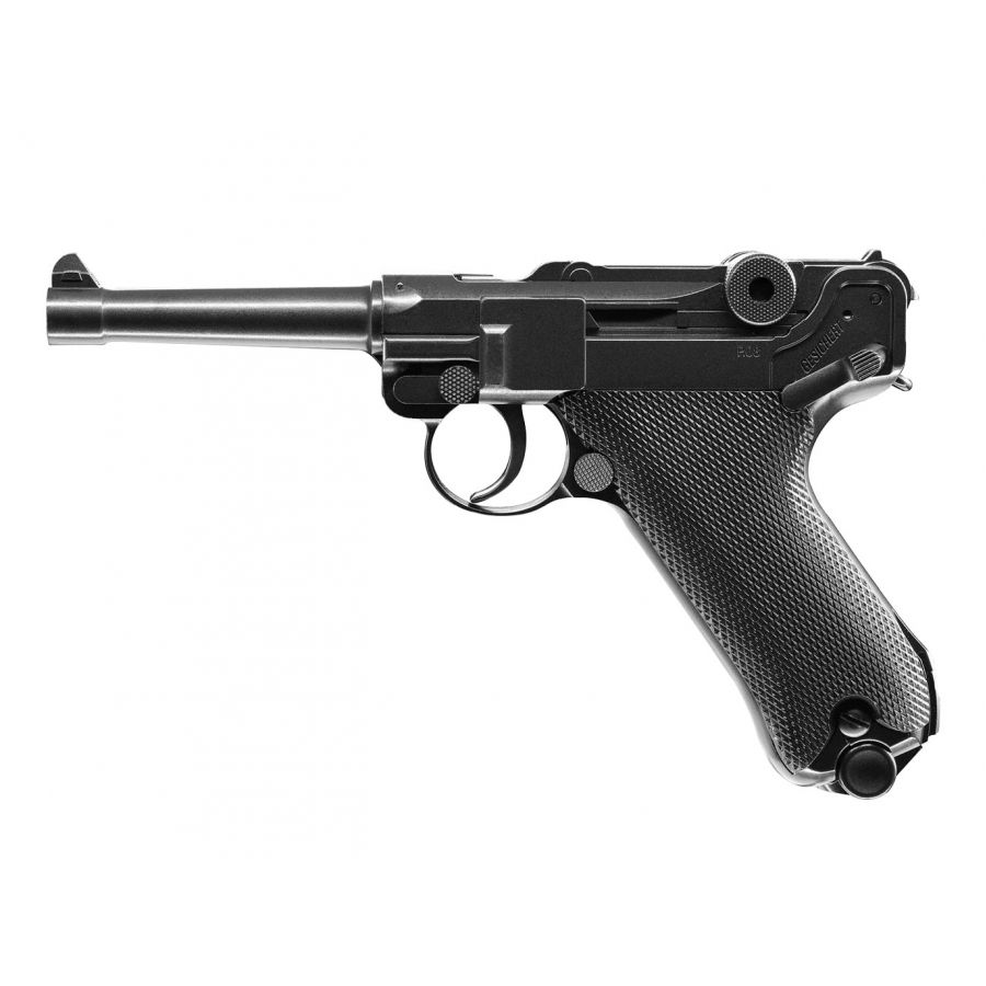 Replika pistolet ASG Legends P.08 6 mm 1/2