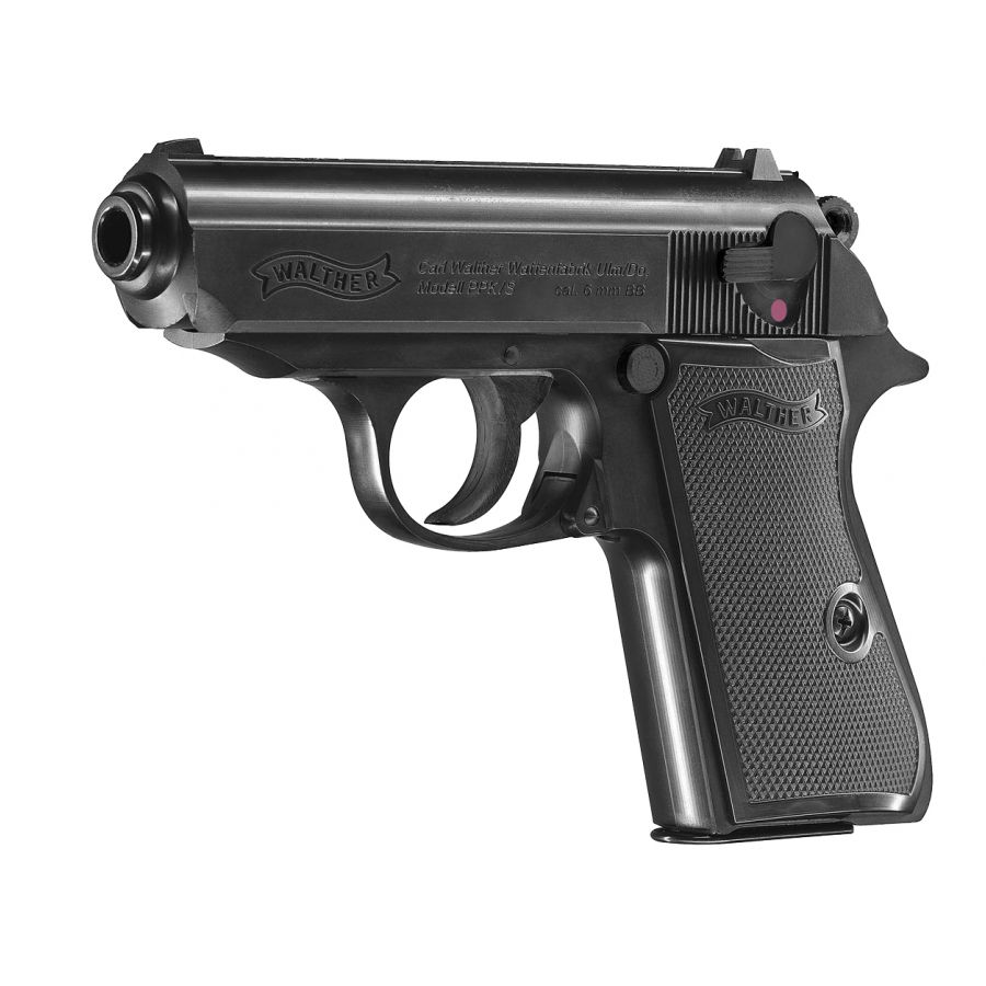 Replika pistolet ASG Walther PPK/S 6 mm sprężynowa 2/2